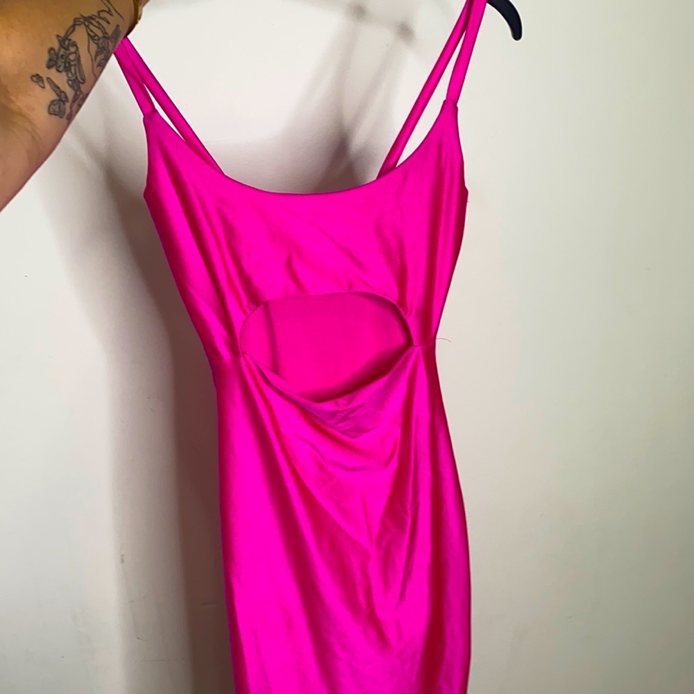 Pink dress